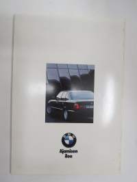 BMW 520i, 525i, 530i, 535i 1988 -myyntiesite / sales brochure in finnish