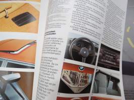 BMW 518, 520, 525, 528i 1978 -myyntiesite / sales brochure