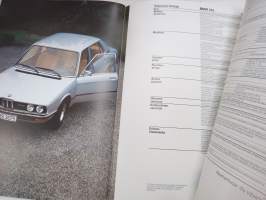BMW 518, 520, 525, 528i 1978 -myyntiesite / sales brochure