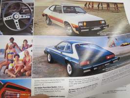 Ford Pinto 1979 -myyntiesite / sales brochure