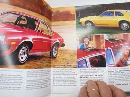Ford Pinto 1979 -myyntiesite / sales brochure