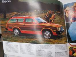 Ford Pinto 1979 -myyntiesite / sales brochure