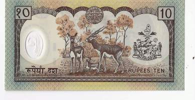 Nepal 10 Rupees 2002  seteli