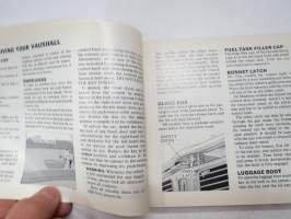 Vauxhall Viva &amp; Magnum 1975 handbook -käyttöohjekirja, englanninkielinen