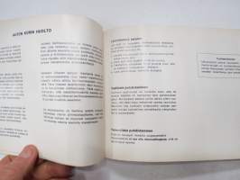 Simca 1100 -käyttöohjekirja