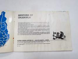 Bedford CF -käyttöohjekirja