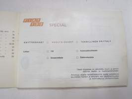 Fiat 132 -käyttöohjekirja
