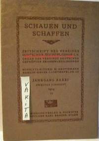 Schauen und schaffen   12   1914