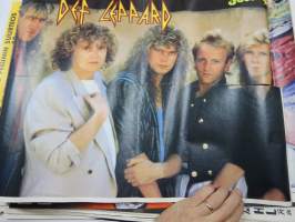 Bruce Springsteen / Def Leppard -Suosikki-lehden juliste