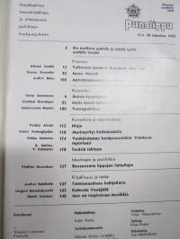 Punalippu 1985 vuosikerta - Karjalais-Suomalaisen SNT:n neuvostokirjailijain liiton kirjallis-taiteellinen ja yhteiskunnallis-poliittinen aikakausjulkaisu