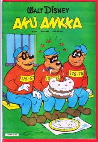 Aku Ankka 1980 N:o 34, ilmestynyt 20.08.1980.