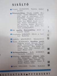 Punalippu 1981 vuosikerta - Karjalais-Suomalaisen SNT:n neuvostokirjailijain liiton kirjallis-taiteellinen ja yhteiskunnallis-poliittinen aikakausjulkaisu