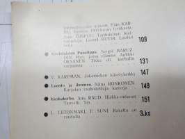 Punalippu 1981 vuosikerta - Karjalais-Suomalaisen SNT:n neuvostokirjailijain liiton kirjallis-taiteellinen ja yhteiskunnallis-poliittinen aikakausjulkaisu