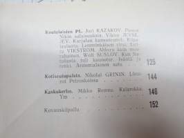 Punalippu 1982 vuosikerta - Karjalais-Suomalaisen SNT:n neuvostokirjailijain liiton kirjallis-taiteellinen ja yhteiskunnallis-poliittinen aikakausjulkaisu