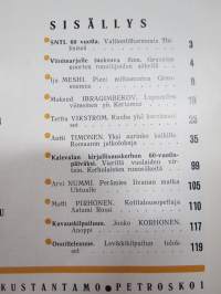 Punalippu 1982 vuosikerta - Karjalais-Suomalaisen SNT:n neuvostokirjailijain liiton kirjallis-taiteellinen ja yhteiskunnallis-poliittinen aikakausjulkaisu