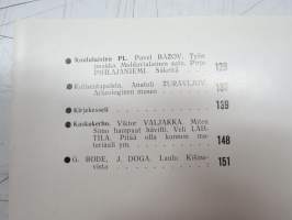 Punalippu 1982 vuosikerta - Karjalais-Suomalaisen SNT:n neuvostokirjailijain liiton kirjallis-taiteellinen ja yhteiskunnallis-poliittinen aikakausjulkaisu