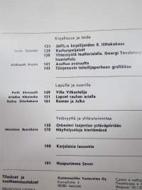 Punalippu 1986 vuosikerta - Karjalais-Suomalaisen SNT:n neuvostokirjailijain liiton kirjallis-taiteellinen ja yhteiskunnallis-poliittinen aikakausjulkaisu