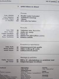 Punalippu 1986 vuosikerta - Karjalais-Suomalaisen SNT:n neuvostokirjailijain liiton kirjallis-taiteellinen ja yhteiskunnallis-poliittinen aikakausjulkaisu