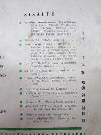 Punalippu 1977 vuosikerta - Karjalais-Suomalaisen SNT:n neuvostokirjailijain liiton kirjallis-taiteellinen ja yhteiskunnallis-poliittinen aikakausjulkaisu