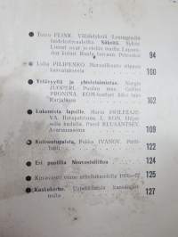 Punalippu 1977 vuosikerta - Karjalais-Suomalaisen SNT:n neuvostokirjailijain liiton kirjallis-taiteellinen ja yhteiskunnallis-poliittinen aikakausjulkaisu