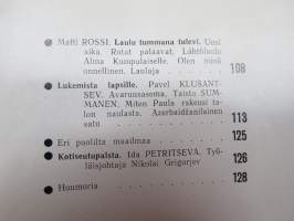 Punalippu 1977 vuosikerta - Karjalais-Suomalaisen SNT:n neuvostokirjailijain liiton kirjallis-taiteellinen ja yhteiskunnallis-poliittinen aikakausjulkaisu