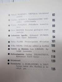 Punalippu 1977 vuosikerta - Karjalais-Suomalaisen SNT:n neuvostokirjailijain liiton kirjallis-taiteellinen ja yhteiskunnallis-poliittinen aikakausjulkaisu