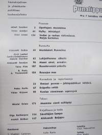 Punalippu 1984 vuosikerta - Karjalais-Suomalaisen SNT:n neuvostokirjailijain liiton kirjallis-taiteellinen ja yhteiskunnallis-poliittinen aikakausjulkaisu