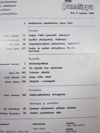 Punalippu 1984 vuosikerta - Karjalais-Suomalaisen SNT:n neuvostokirjailijain liiton kirjallis-taiteellinen ja yhteiskunnallis-poliittinen aikakausjulkaisu