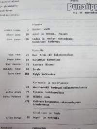 Punalippu 1984 vuosikerta - Karjalais-Suomalaisen SNT:n neuvostokirjailijain liiton kirjallis-taiteellinen ja yhteiskunnallis-poliittinen aikakausjulkaisu