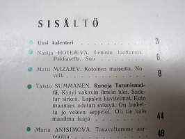 Punalippu 1976 vuosikerta - Karjalais-Suomalaisen SNT:n neuvostokirjailijain liiton kirjallis-taiteellinen ja yhteiskunnallis-poliittinen aikakausjulkaisu