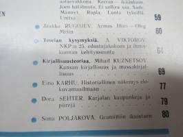 Punalippu 1976 vuosikerta - Karjalais-Suomalaisen SNT:n neuvostokirjailijain liiton kirjallis-taiteellinen ja yhteiskunnallis-poliittinen aikakausjulkaisu