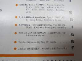 Punalippu 1976 vuosikerta - Karjalais-Suomalaisen SNT:n neuvostokirjailijain liiton kirjallis-taiteellinen ja yhteiskunnallis-poliittinen aikakausjulkaisu