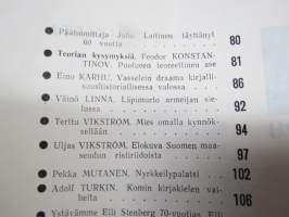 Punalippu 1973 vuosikerta - Karjalais-Suomalaisen SNT:n neuvostokirjailijain liiton kirjallis-taiteellinen ja yhteiskunnallis-poliittinen aikakausjulkaisu