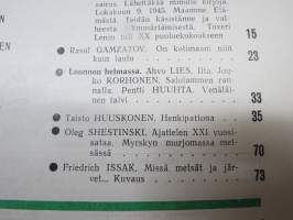 Punalippu 1973 vuosikerta - Karjalais-Suomalaisen SNT:n neuvostokirjailijain liiton kirjallis-taiteellinen ja yhteiskunnallis-poliittinen aikakausjulkaisu