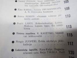 Punalippu 1973 vuosikerta - Karjalais-Suomalaisen SNT:n neuvostokirjailijain liiton kirjallis-taiteellinen ja yhteiskunnallis-poliittinen aikakausjulkaisu