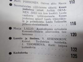 Punalippu 1973 vuosikerta - Karjalais-Suomalaisen SNT:n neuvostokirjailijain liiton kirjallis-taiteellinen ja yhteiskunnallis-poliittinen aikakausjulkaisu