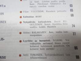 Punalippu 1973 vuosikerta - Karjalais-Suomalaisen SNT:n neuvostokirjailijain liiton kirjallis-taiteellinen ja yhteiskunnallis-poliittinen aikakausjulkaisu