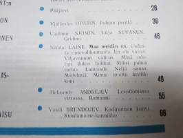 Punalippu 1973 vuosikerta - Karjalais-Suomalaisen SNT:n neuvostokirjailijain liiton kirjallis-taiteellinen ja yhteiskunnallis-poliittinen aikakausjulkaisu