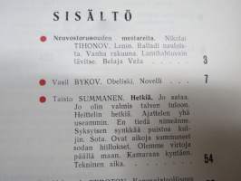 Punalippu 1973 vuosikerta - Karjalais-Suomalaisen SNT:n neuvostokirjailijain liiton kirjallis-taiteellinen ja yhteiskunnallis-poliittinen aikakausjulkaisu