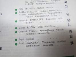 Punalippu 1972 vuosikerta - Karjalais-Suomalaisen SNT:n neuvostokirjailijain liiton kirjallis-taiteellinen ja yhteiskunnallis-poliittinen aikakausjulkaisu