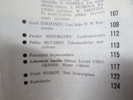 Punalippu 1972 vuosikerta - Karjalais-Suomalaisen SNT:n neuvostokirjailijain liiton kirjallis-taiteellinen ja yhteiskunnallis-poliittinen aikakausjulkaisu