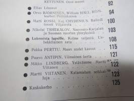 Punalippu 1972 vuosikerta - Karjalais-Suomalaisen SNT:n neuvostokirjailijain liiton kirjallis-taiteellinen ja yhteiskunnallis-poliittinen aikakausjulkaisu