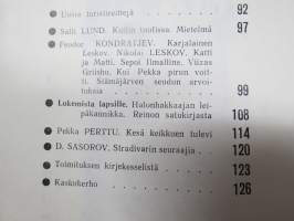 Punalippu 1972 vuosikerta - Karjalais-Suomalaisen SNT:n neuvostokirjailijain liiton kirjallis-taiteellinen ja yhteiskunnallis-poliittinen aikakausjulkaisu