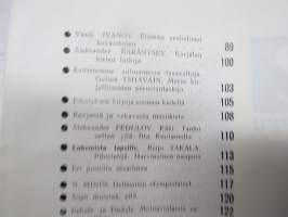 Punalippu 1972 vuosikerta - Karjalais-Suomalaisen SNT:n neuvostokirjailijain liiton kirjallis-taiteellinen ja yhteiskunnallis-poliittinen aikakausjulkaisu