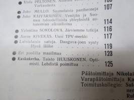 Punalippu 1972 vuosikerta - Karjalais-Suomalaisen SNT:n neuvostokirjailijain liiton kirjallis-taiteellinen ja yhteiskunnallis-poliittinen aikakausjulkaisu