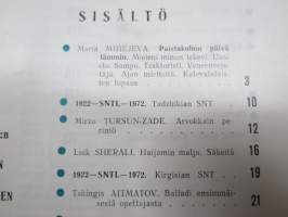 Punalippu 1972 vuosikerta - Karjalais-Suomalaisen SNT:n neuvostokirjailijain liiton kirjallis-taiteellinen ja yhteiskunnallis-poliittinen aikakausjulkaisu