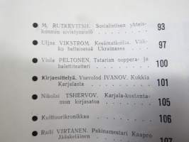 Punalippu 1972 vuosikerta - Karjalais-Suomalaisen SNT:n neuvostokirjailijain liiton kirjallis-taiteellinen ja yhteiskunnallis-poliittinen aikakausjulkaisu