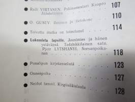 Punalippu 1972 vuosikerta - Karjalais-Suomalaisen SNT:n neuvostokirjailijain liiton kirjallis-taiteellinen ja yhteiskunnallis-poliittinen aikakausjulkaisu