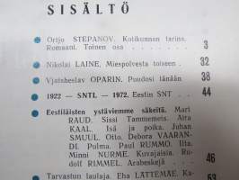 Punalippu 1972 vuosikerta - Karjalais-Suomalaisen SNT:n neuvostokirjailijain liiton kirjallis-taiteellinen ja yhteiskunnallis-poliittinen aikakausjulkaisu