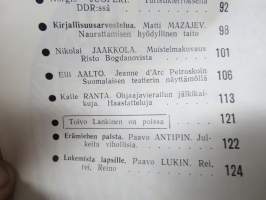 Punalippu 1971 vuosikerta - Karjalais-Suomalaisen SNT:n neuvostokirjailijain liiton kirjallis-taiteellinen ja yhteiskunnallis-poliittinen aikakausjulkaisu